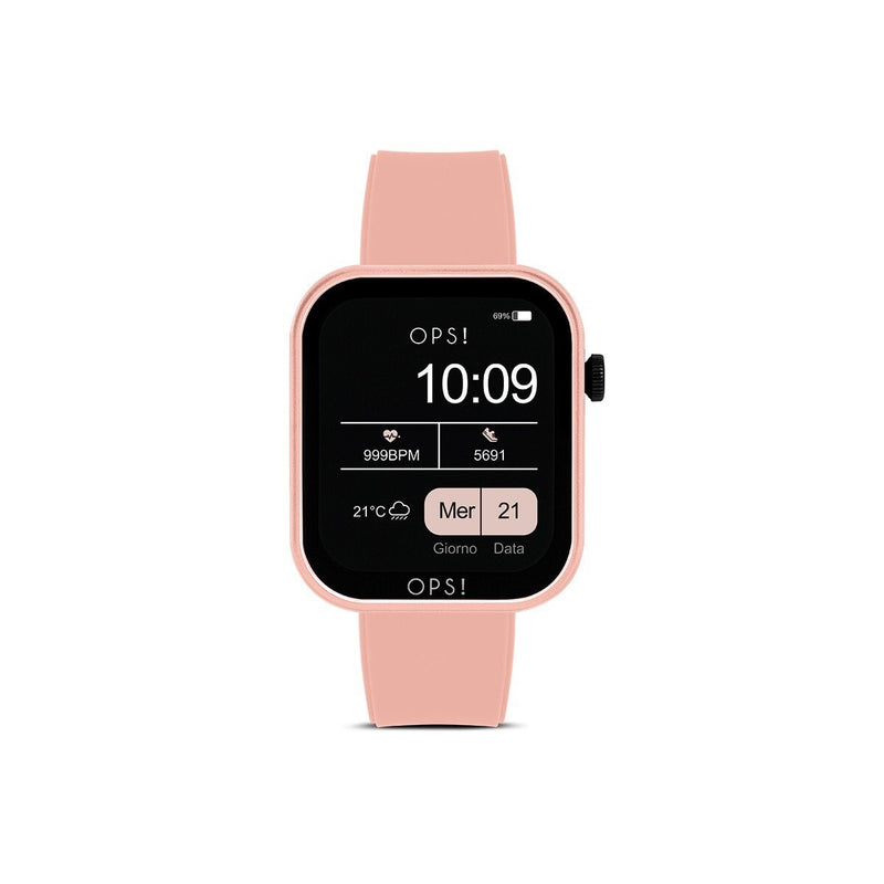 OPS   SMARTWATCH  ACTIVE CALL  OPSSW-27    ROSA     CON MICROFONO  NUOVO