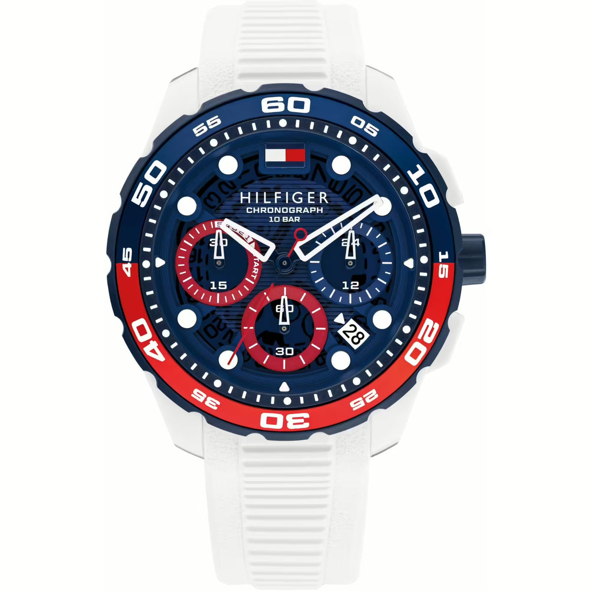 TOMMY HILFIGER  REGATTA  CRONO  UOMO REFERENZA 1792231  GARANZIA UFFICIALE