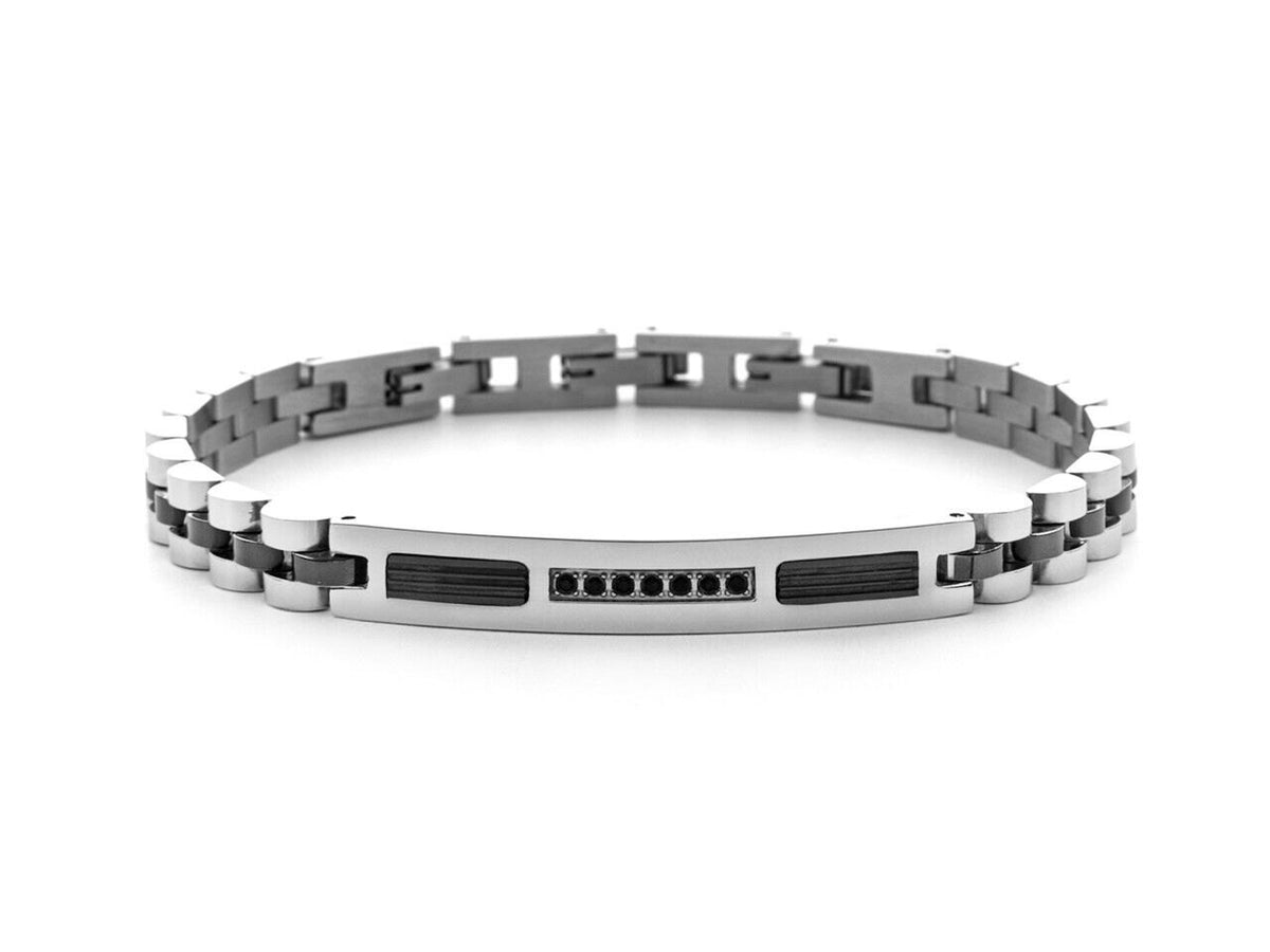 4US CESARE PACIOTTI  BRACCIALE  ACCIAIO  UOMO 4UBR7572