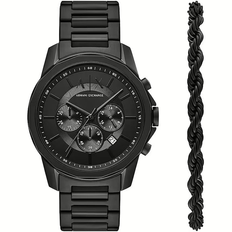 ARMANI EXCHANGE BANKS BOX SET  REFERENZA  AX7163SET  GARANZIA UFFICIALE  ITALIA