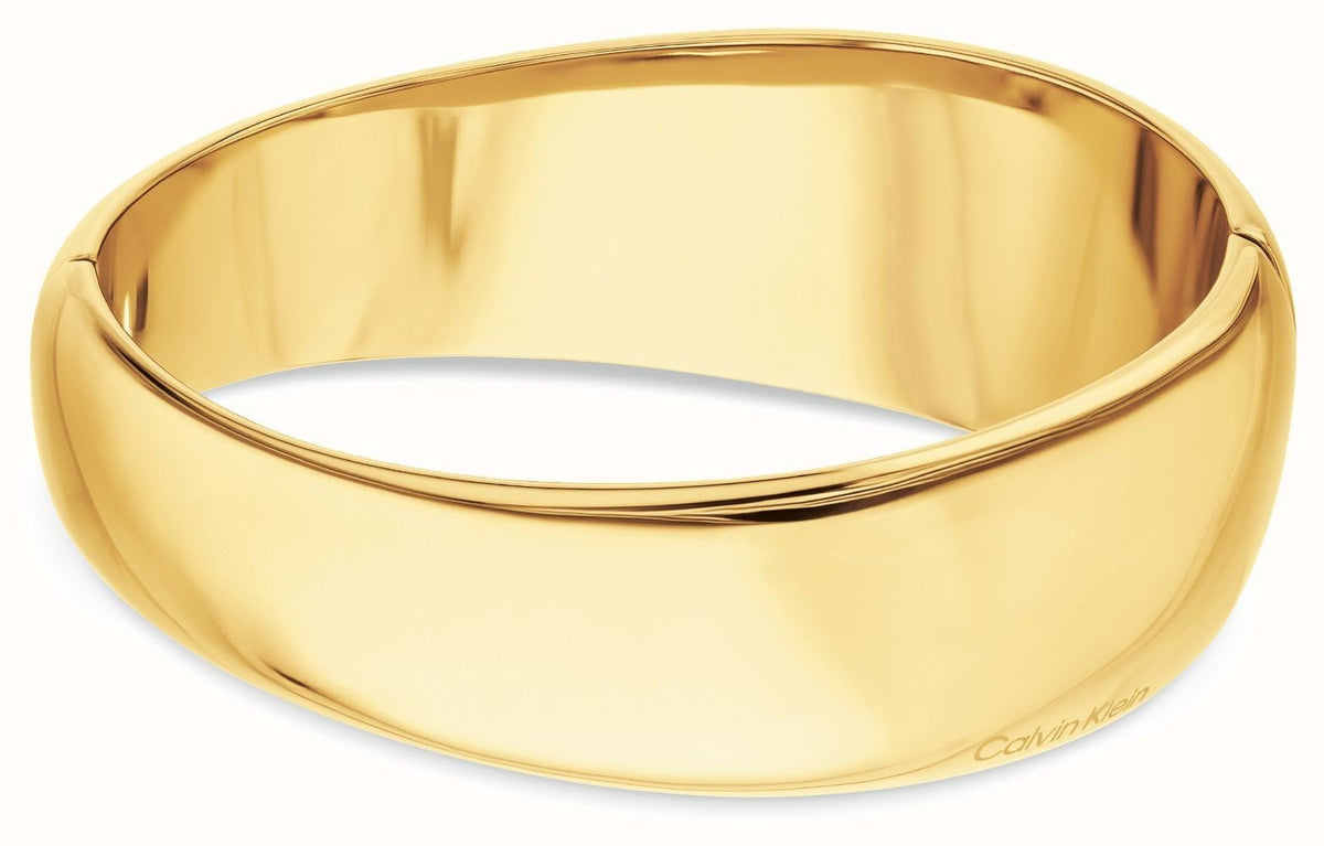 CALVIN KLEIN MODERN PURITY  BANGLE  ORO  BRACCIALE  DONNA REFERENZA 35000830