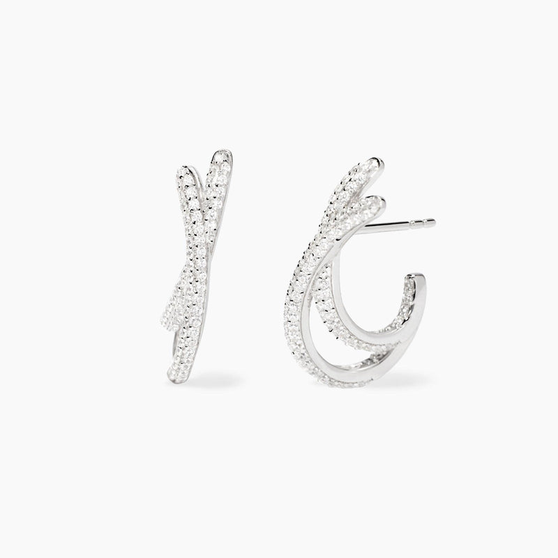MABINA GIOIELLI  NUVOLA  ORECCHINI   REFERENZA  563936  ARGENTO 925
