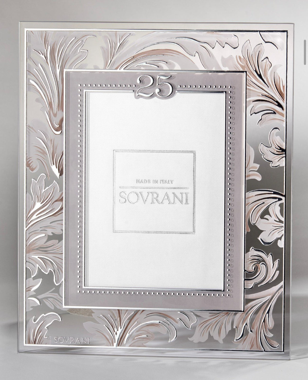 SOVRANI  CORNICE  IN CRISTALLO 25°  REFERENZA W4203  4   NUOVA
