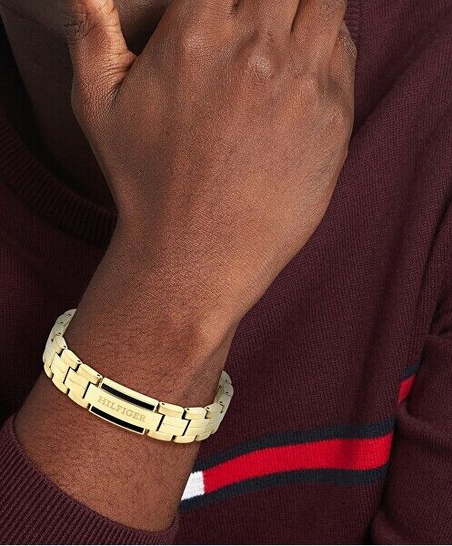 Tommy Hilfiger Parker Bracciale Uomo Referenza 2790601 Nuovo - immagine 2