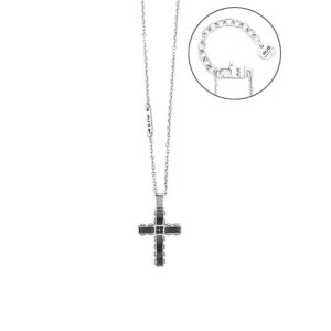 4US CESARE PACIOTTI   COLLANA  CROCE   4US  UOMO ACCIAIO  4UCL7825