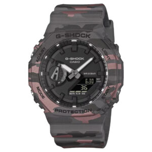 CASIO G-SHOCK  CLASSIC CARBON CORE GUARD  GA-2100CM-8AER  NUOVO GARANZIA ITALIA