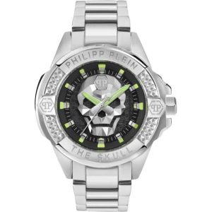 PHILIPP PLEIN THE SKULL  OROLOGIO UOMO REFERENZA PWAAA2725 GARANZIA ITALIA