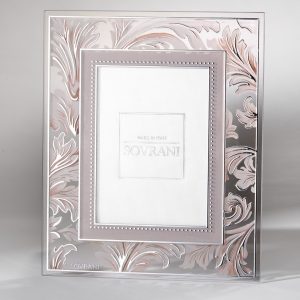 SOVRANI  CORNICE  IN CRISTALLO  REFERENZA W4201 4   NUOVA