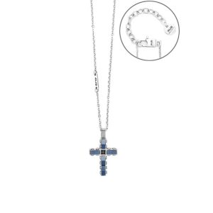 4US CESARE PACIOTTI   COLLANA  CROCE   4US  UOMO ACCIAIO  4UCL7824